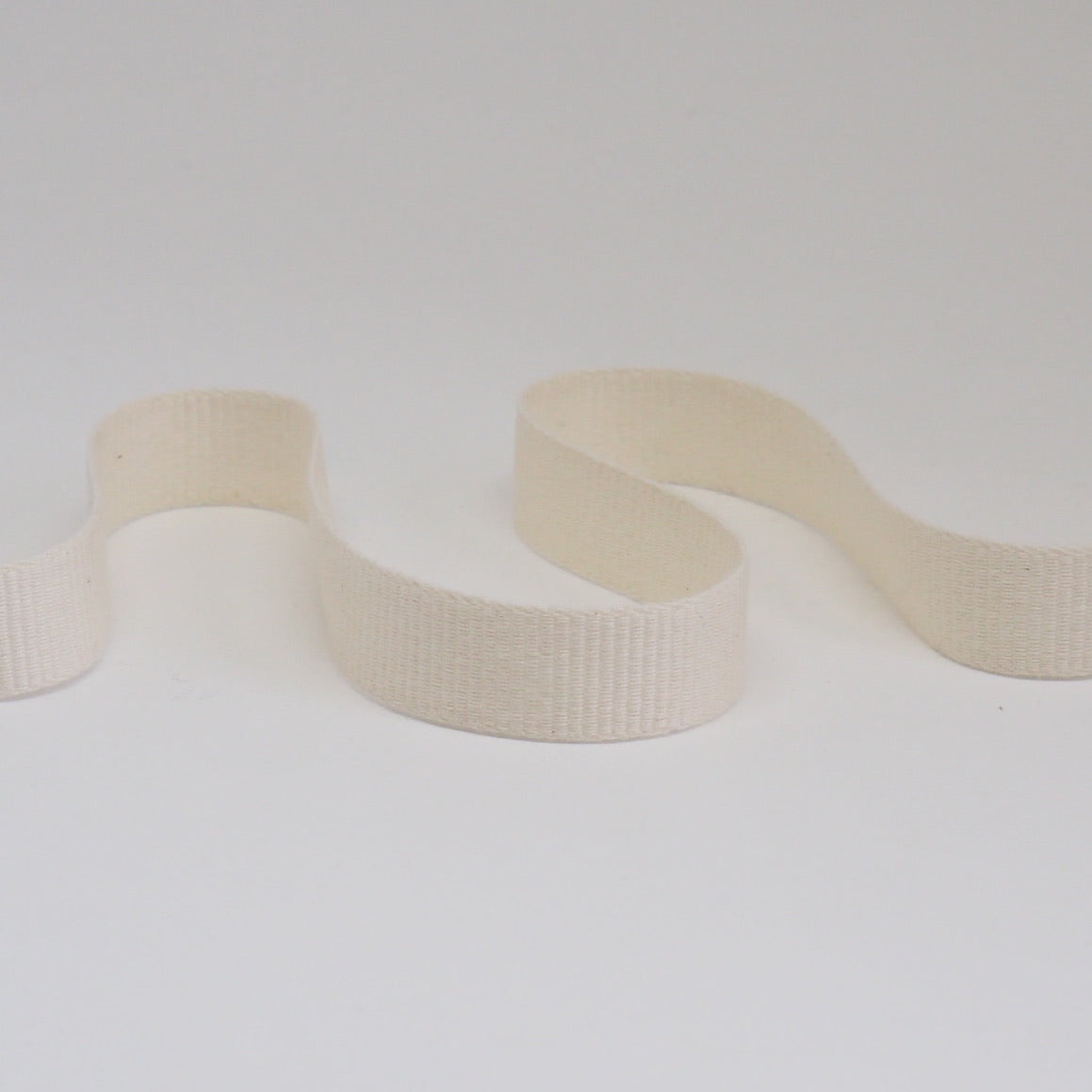 ORGANIC COTTON NARROW WEAVE RIBBON - NATURAL in 10, 15 and 25mm – Sew ...